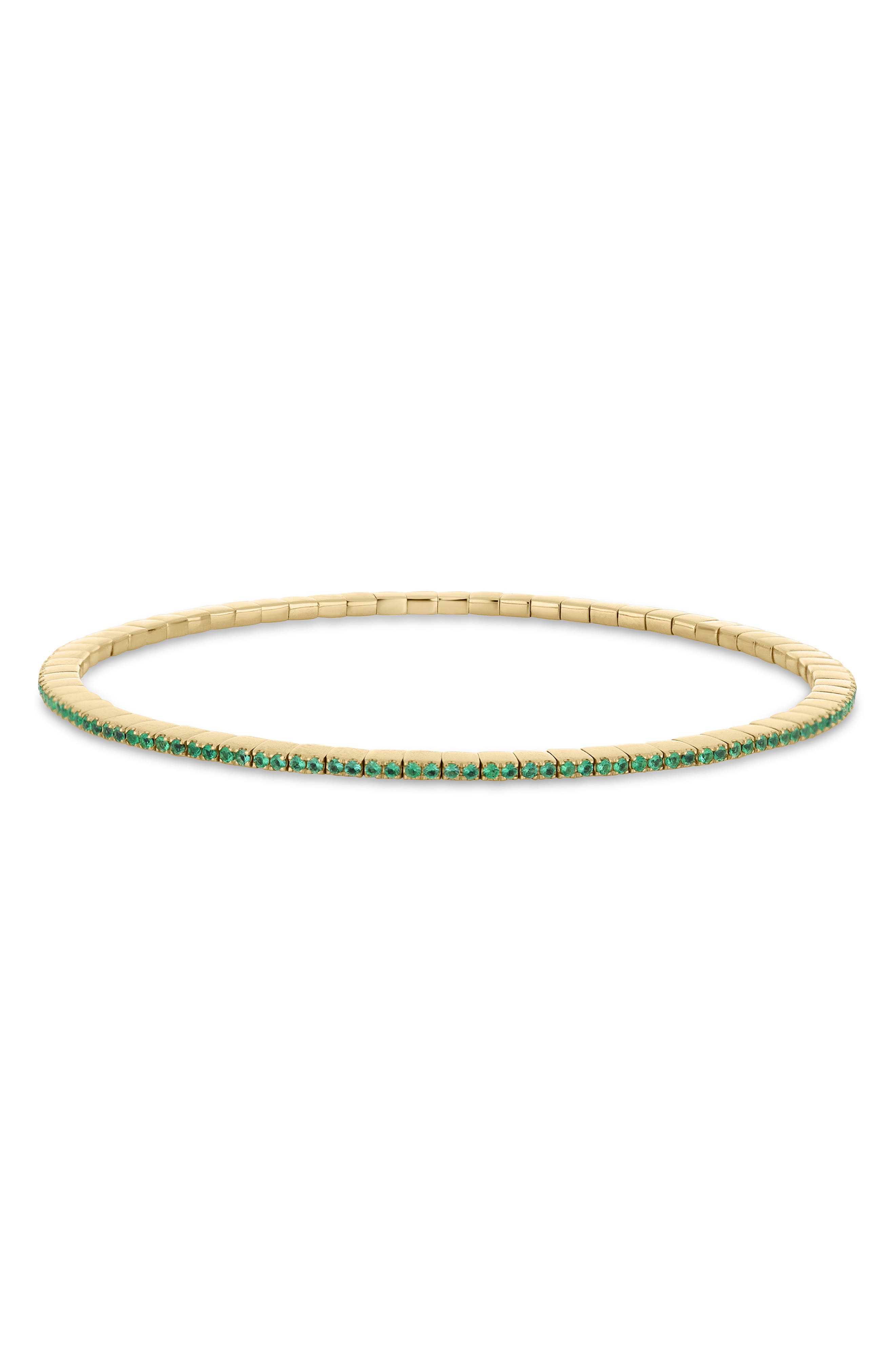 18K YELLOW GOLD/ EMERALD