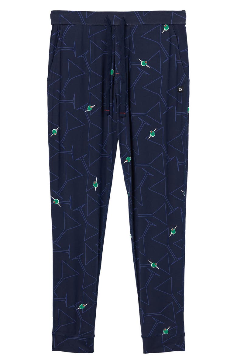 SAXX Snooze Lounge Pants, Alternate, color, Olive You Too-Martme