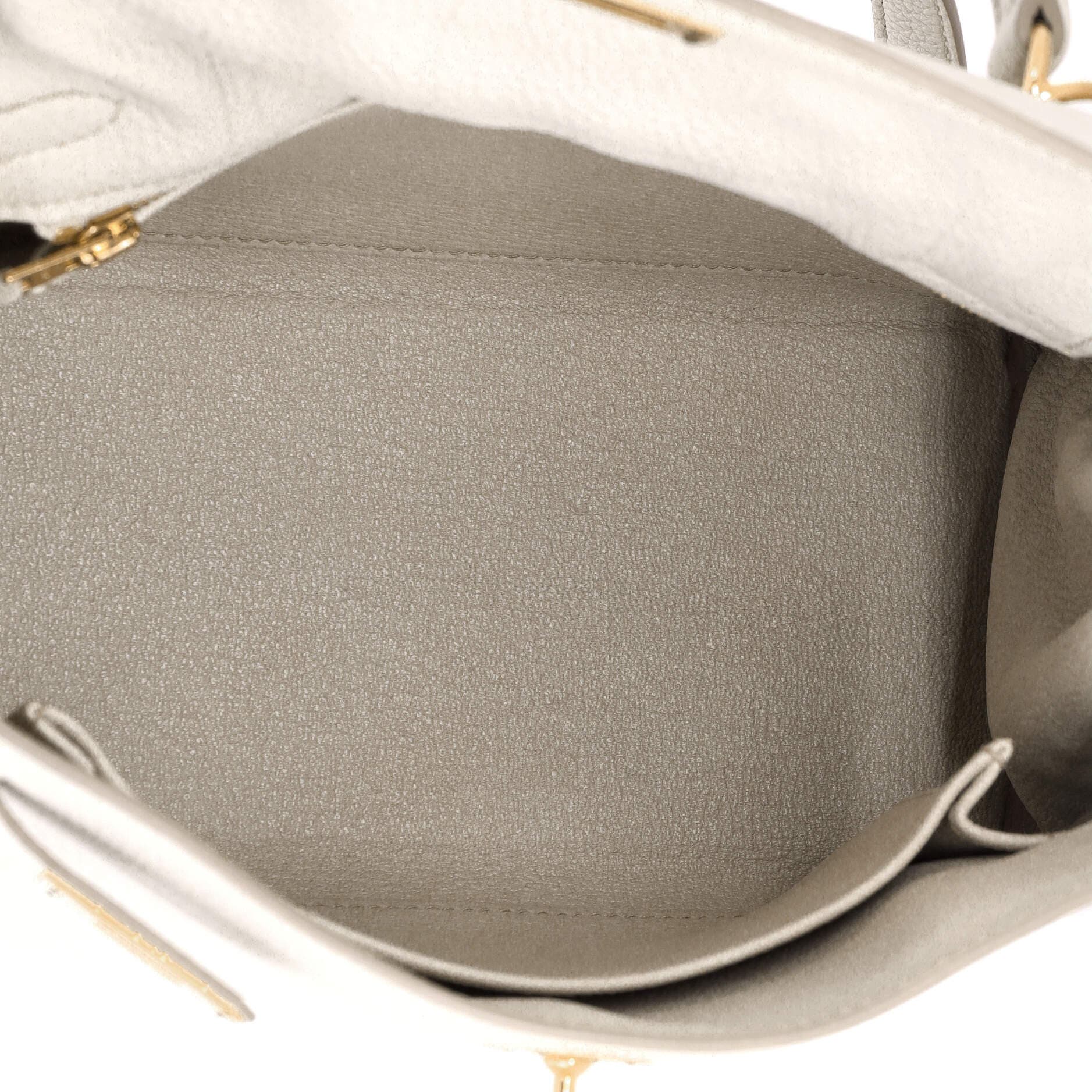 Pre-Owned Hermes Kelly Handbag Light Togo with Gold Hardware 25, Alternate, color, 