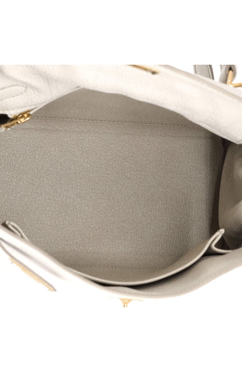 Pre-Owned Hermes Kelly Handbag Light Togo with Gold Hardware 25, Alternate, color, Beton