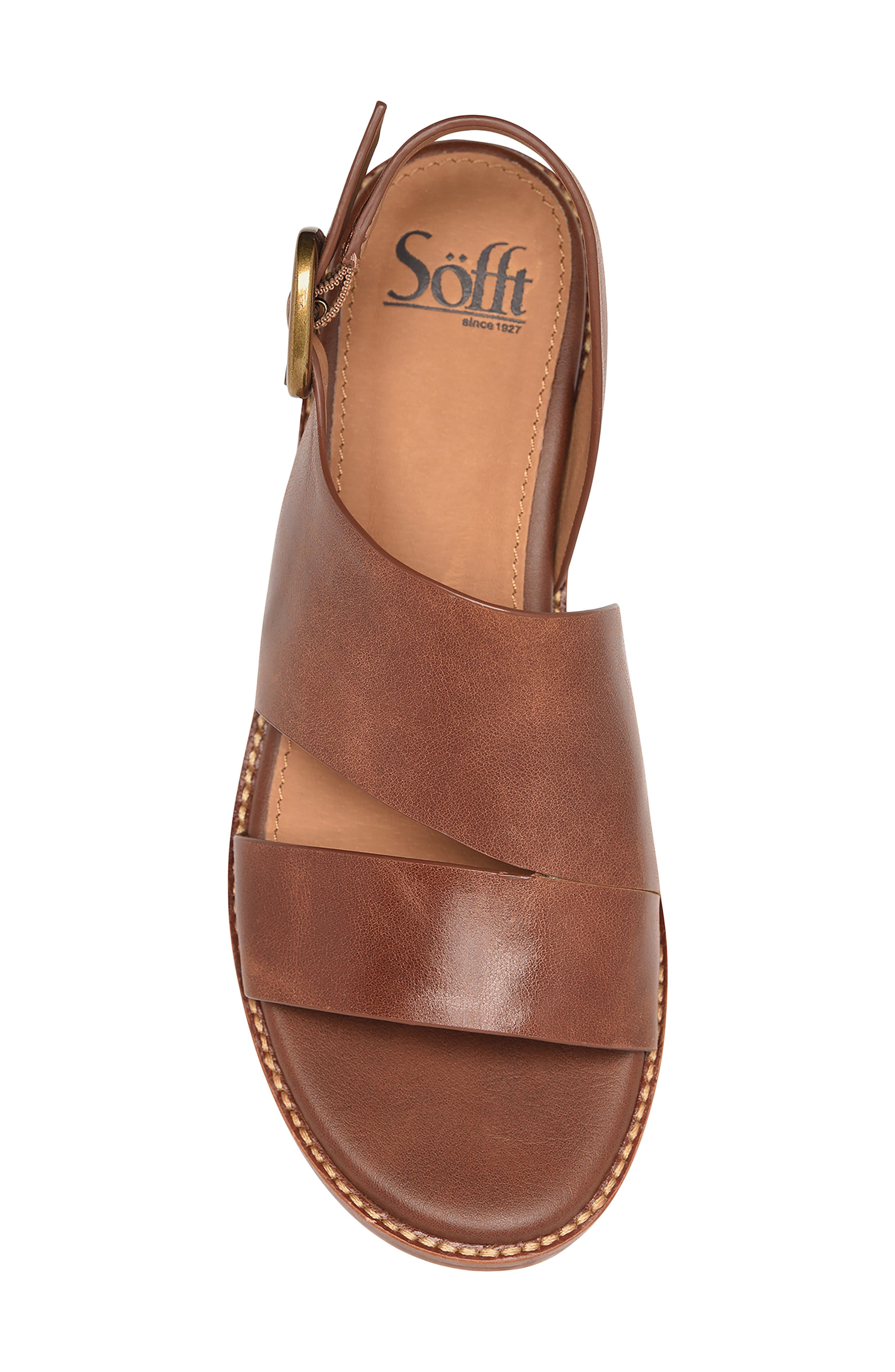 Nivian Slingback Sandal, Alternate, color, GOLDEN BROWN