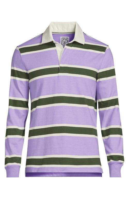 LANDS' END LANDS' END LONG SLEEVE RUGBY SHIRT 