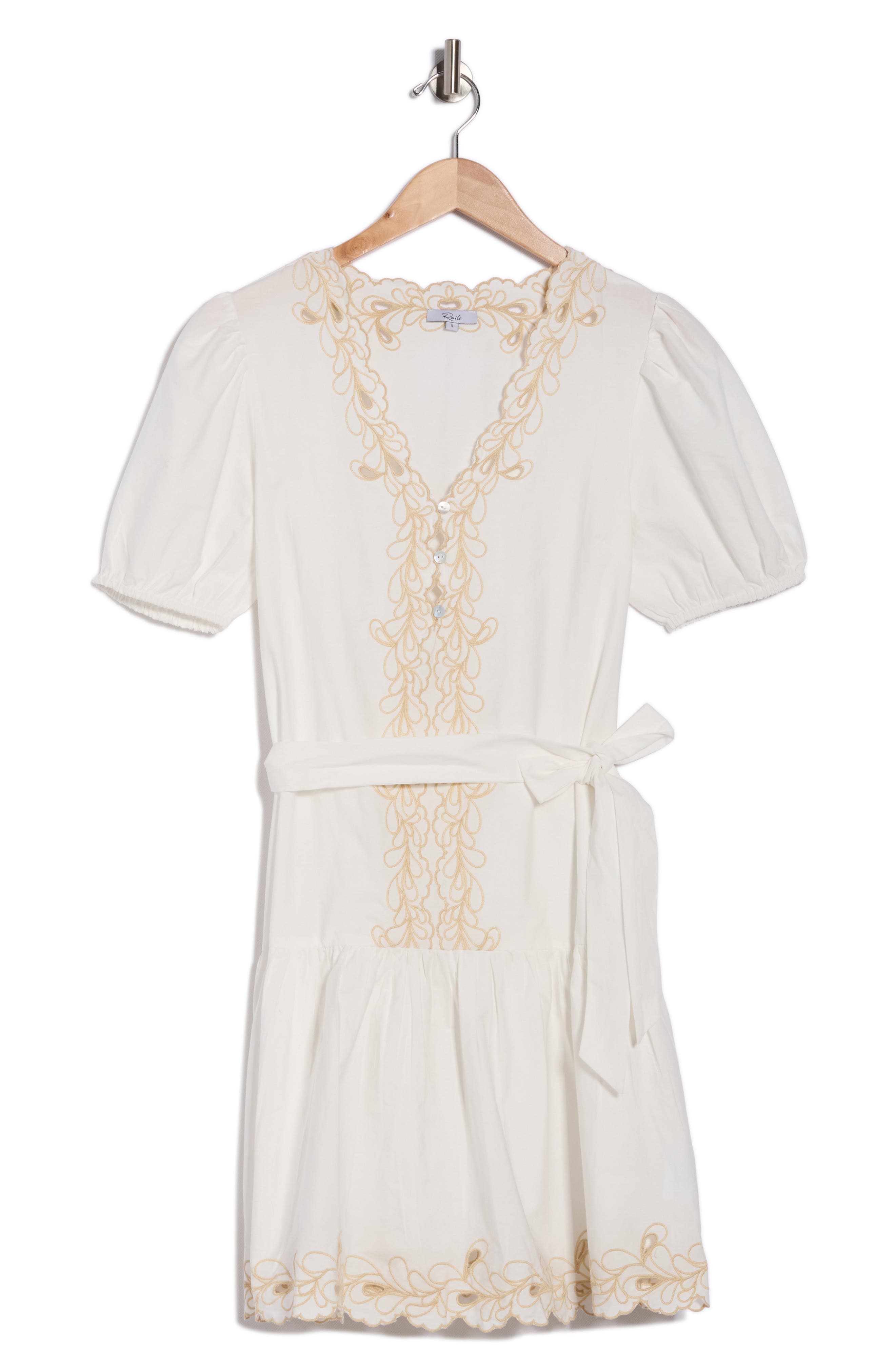 Rails Tulip Short Sleeve Cotton A-Line Dress