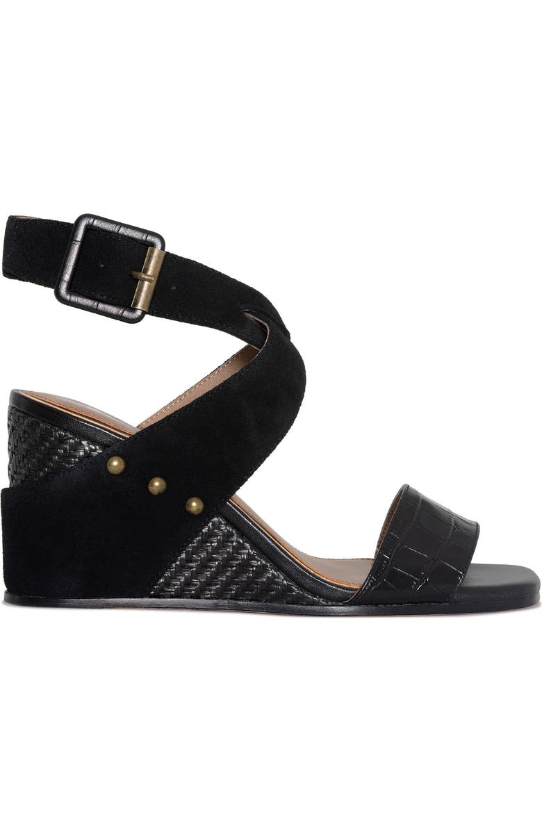 Donald Pliner Strappy Wedge Sandal, Alternate, color,