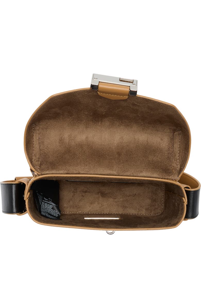 AllSaints Frankie Leather Crossbody Bag, Alternate, color,