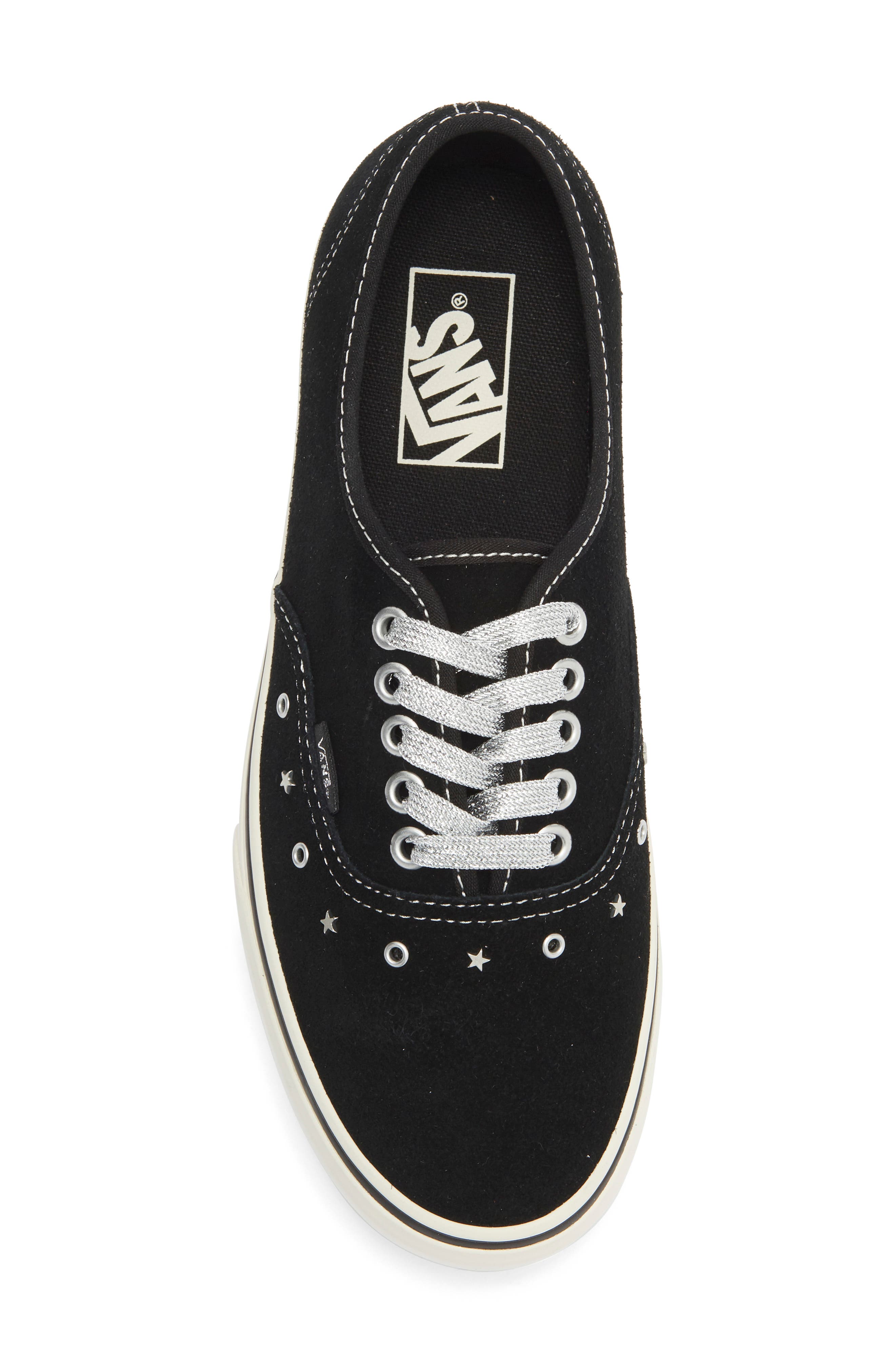 Vans Aunthetic Stackform Sneaker, Alternate, color, Suede Black