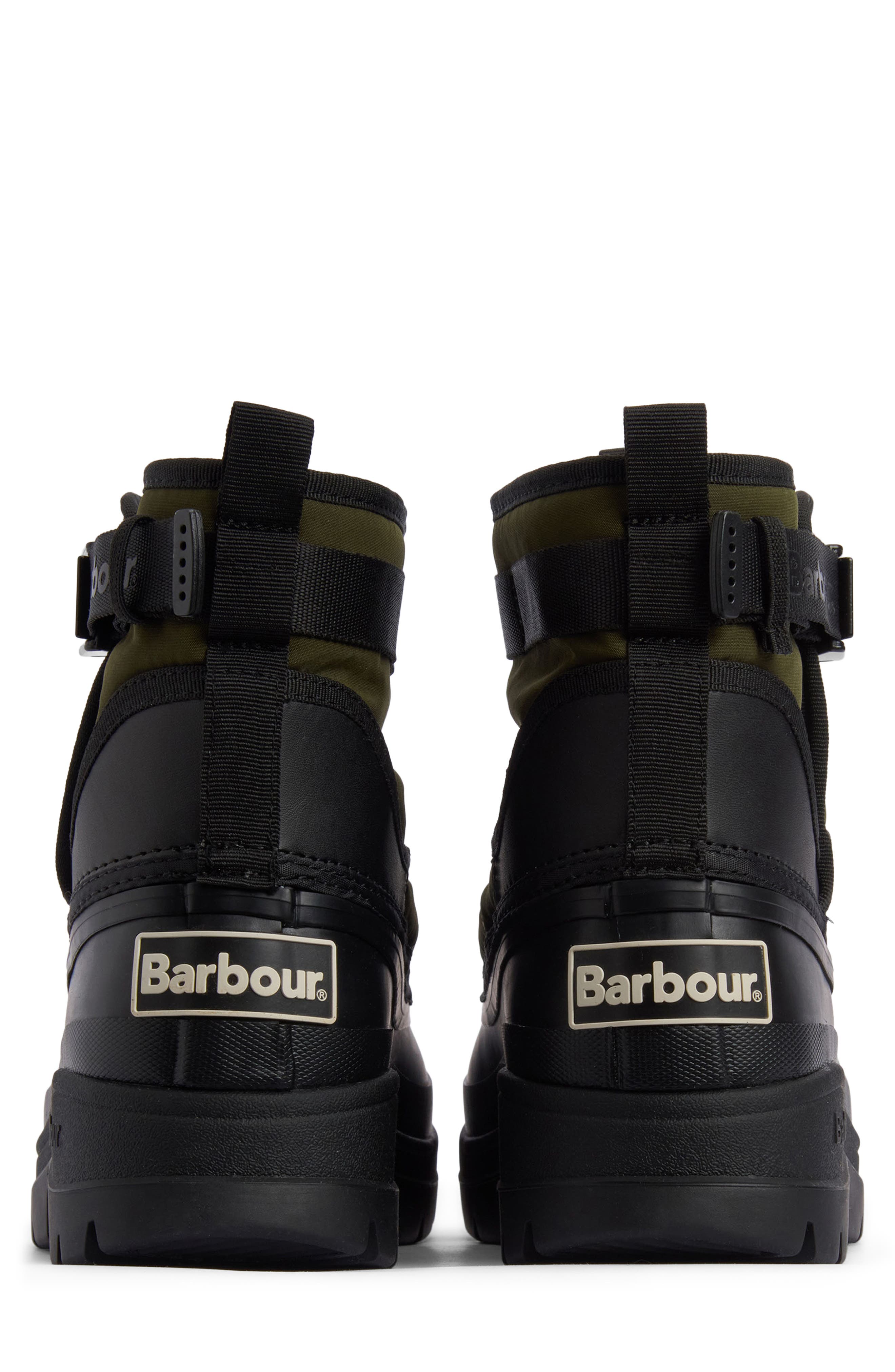 Braybourn Welly Insulated Duck Snow Boot, Alternate, color, OLIVE/ BLACK