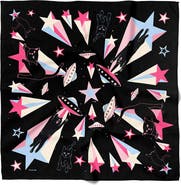 Centinelle Cat Abduction Cotton Silk Bandana