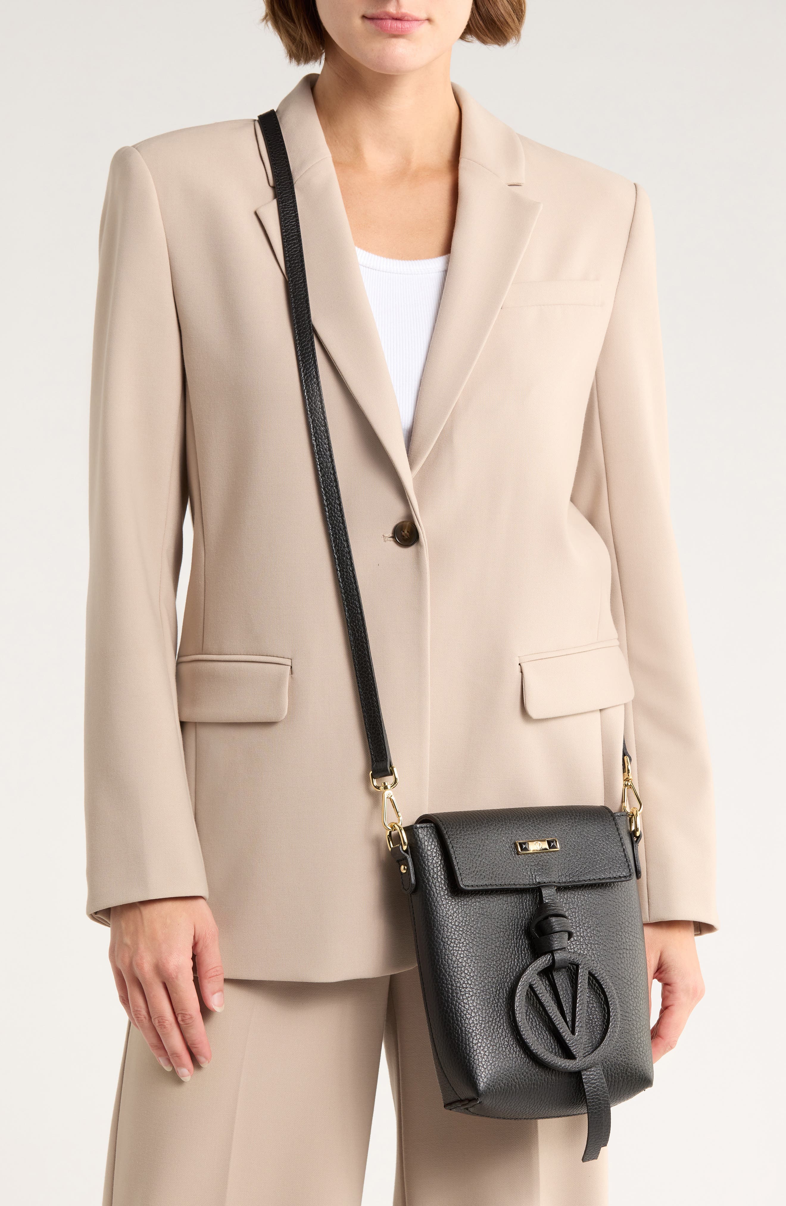 VALENTINO BY MARIO VALENTINO Salma Medallion Crossbody Bag, Alternate, color, 