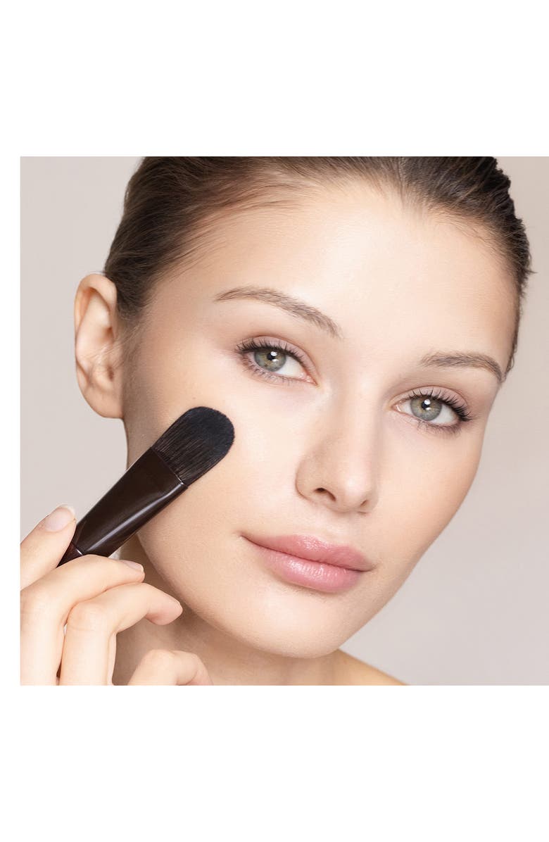 Trish McEvoy 75 Foundation Brush, Alternate, color, Brown