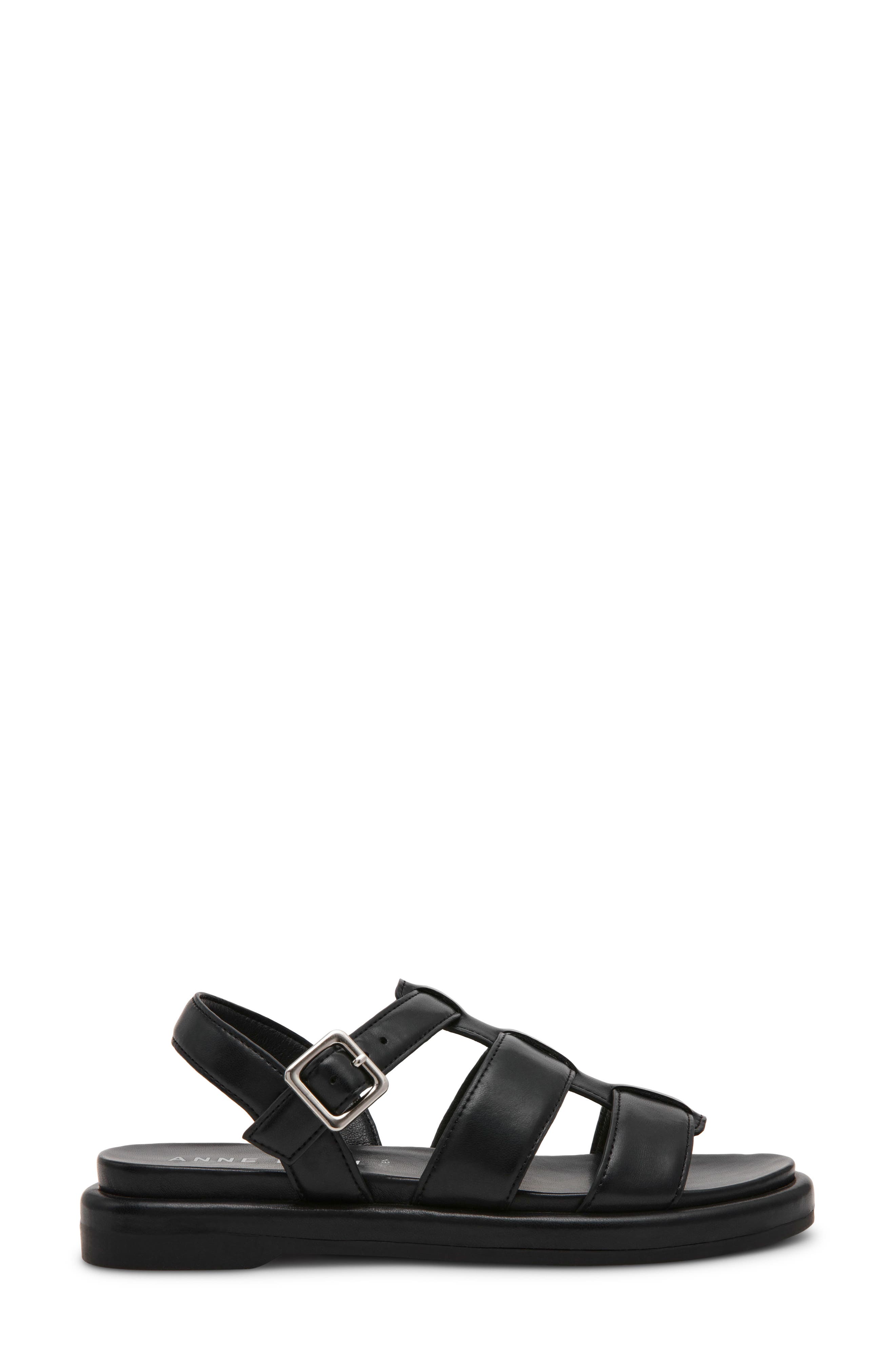 Anne Klein Elodie Fisherman Sandal, Alternate, color, 