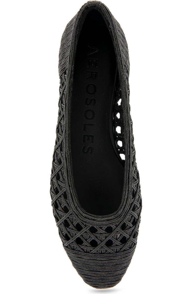 Aerosoles Arno Raffia Ballet Flat, Alternate, color,