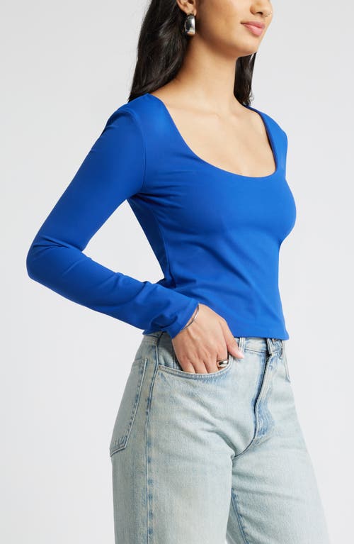 OPEN EDIT OPEN EDIT SMOOTH EDIT SCOOP NECK TOP
