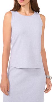 Vince Camuto Back Cutout Sweater Tank