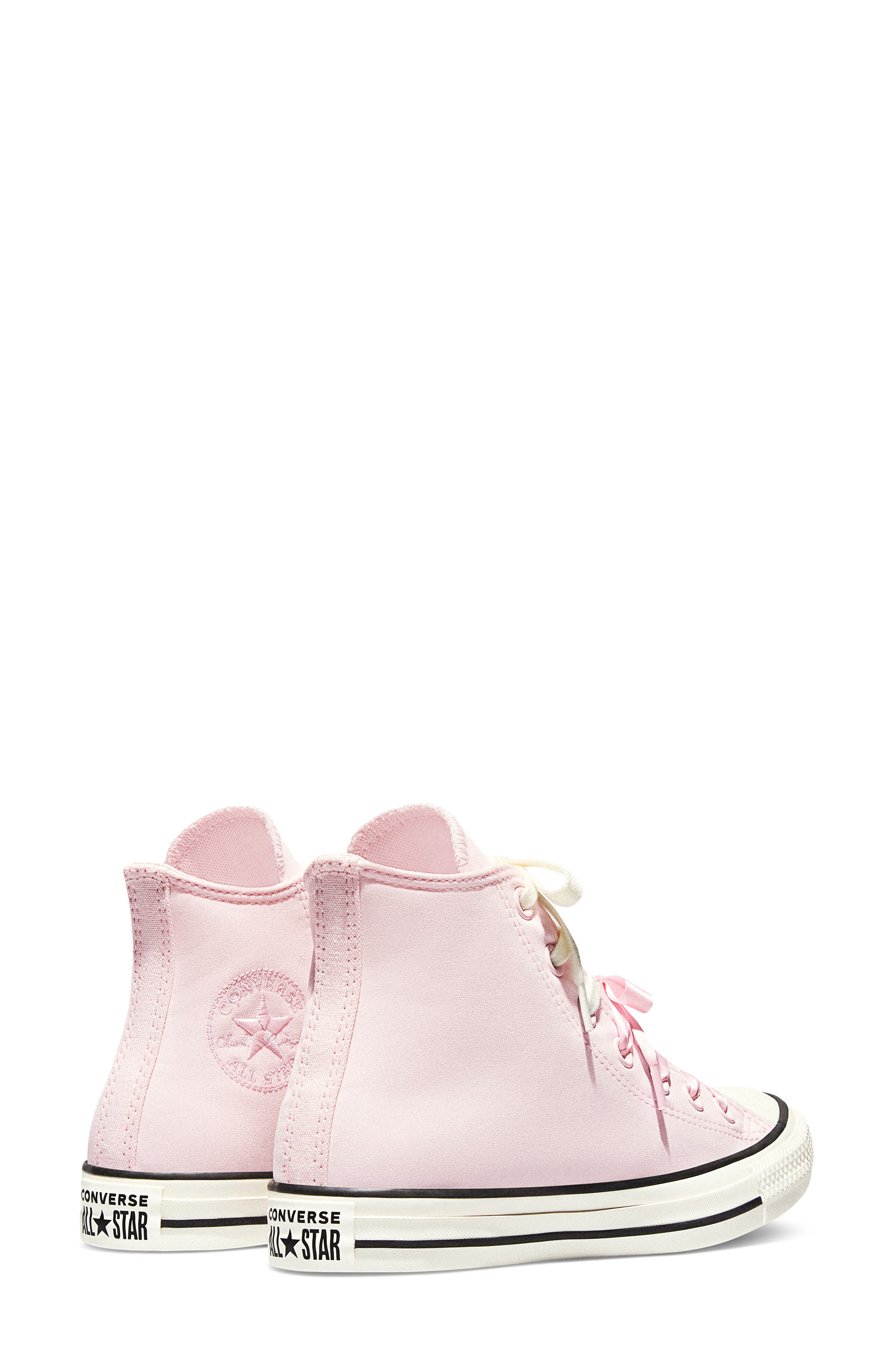 Converse Gender Inclusive Chuck Taylor All Star Peached High Top Sneaker, Alternate, color, Decade Pink/ Egret/ Black