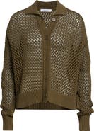Max Mara Cotton Mesh Cardigan