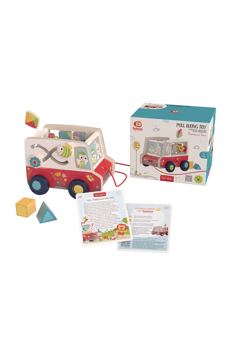 Friends on Tour Push and Pull Toy, Alternate, color, Red