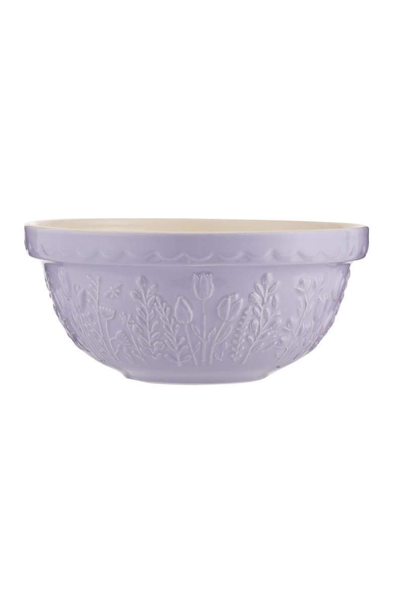 MASON CASH In The Meadow Tulip Size 24 Mixing Bowl, 2.15 Quart, Main, color, Lilac
