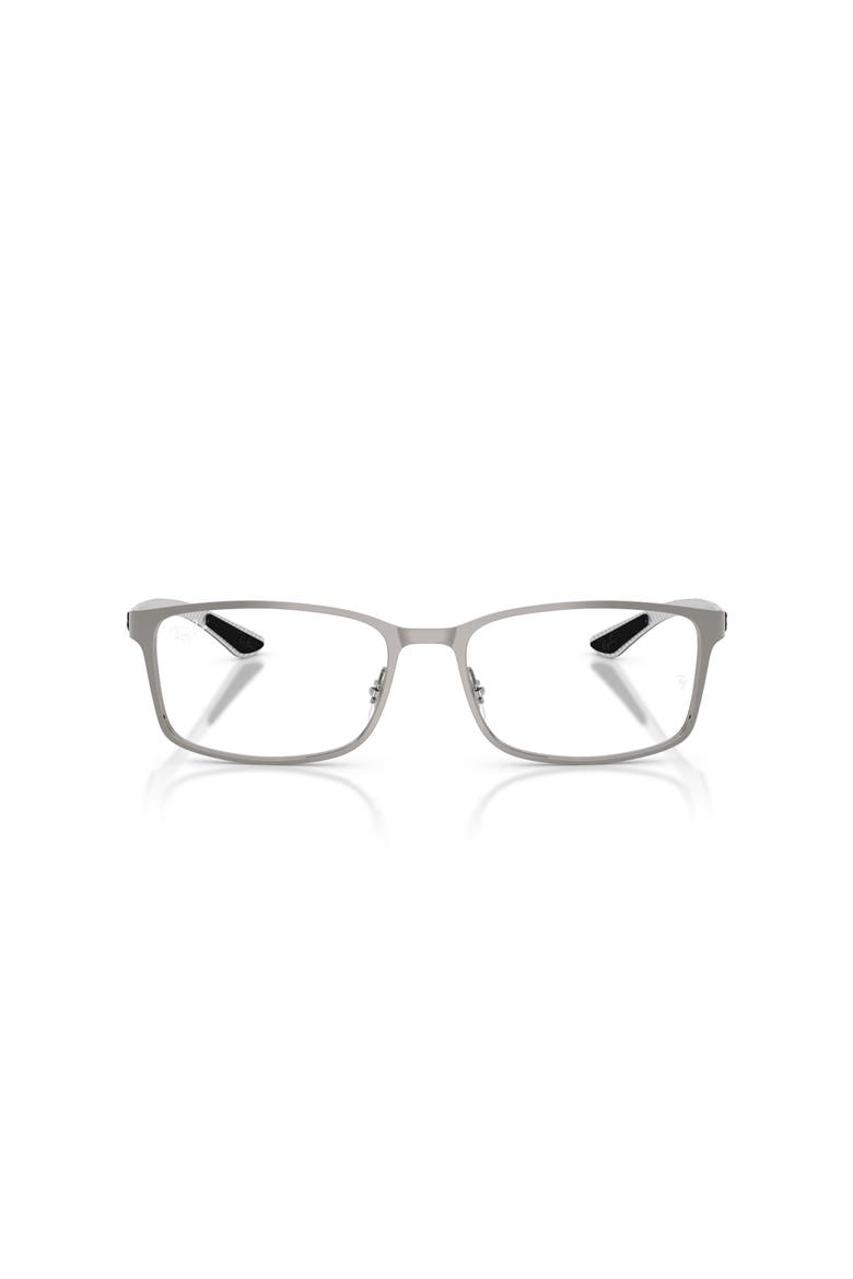 55mm Rectangle optical glasses, Alternate, color, Grey