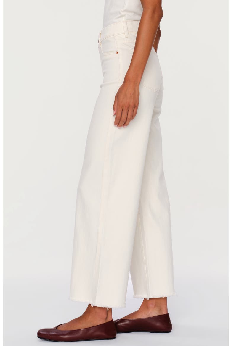 Hepburn High Rise Wide Leg Jeans, Alternate, color, EGGSHELL