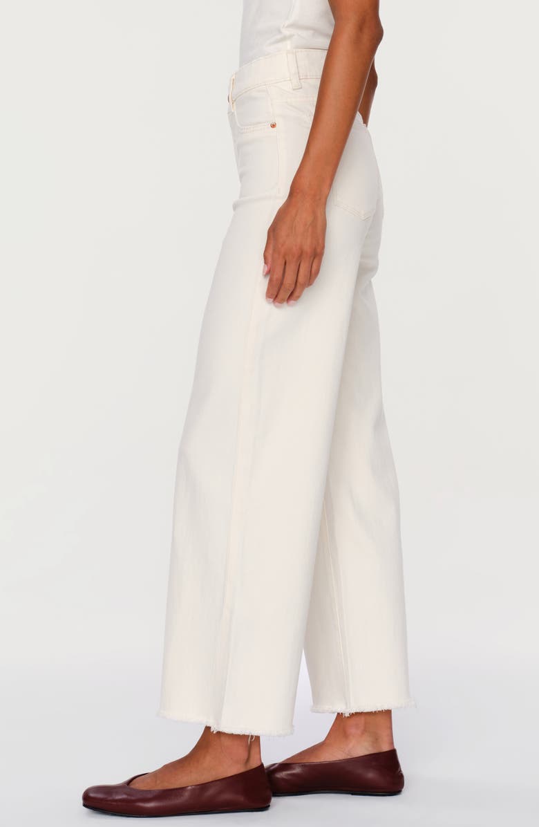 DL1961 Hepburn High Rise Wide Leg Jeans, Alternate, color, Eggshell