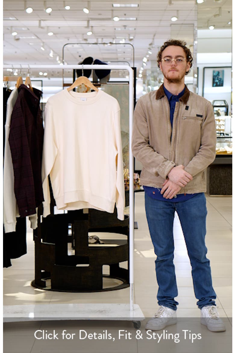 Regular Fit Cotton Sweatshirt video