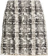 KOBI HALPERIN Dune Cotton Blend Tweed Skirt