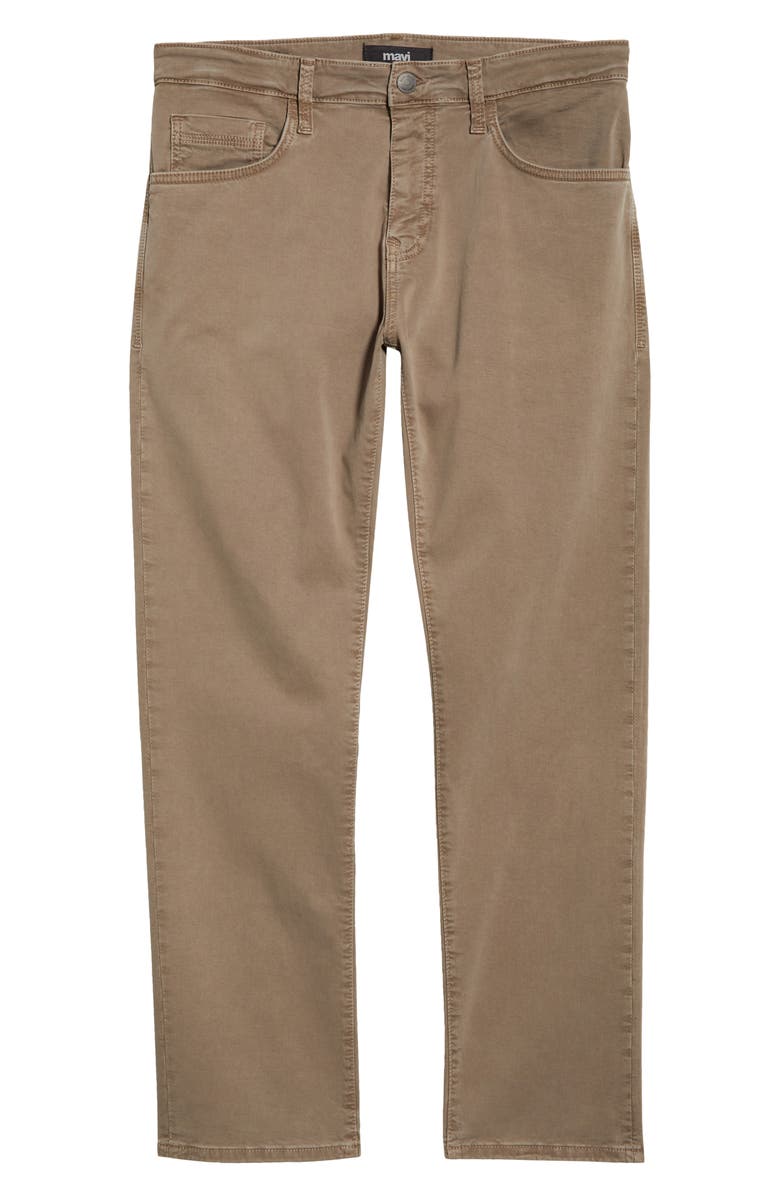 Mavi Jeans Zach Straight Leg Twill Pants, Alternate, color, Fallen Rack Twill