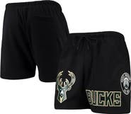 PRO STANDARD Men's Pro Standard Black Milwaukee Bucks Mesh Capsule Shorts