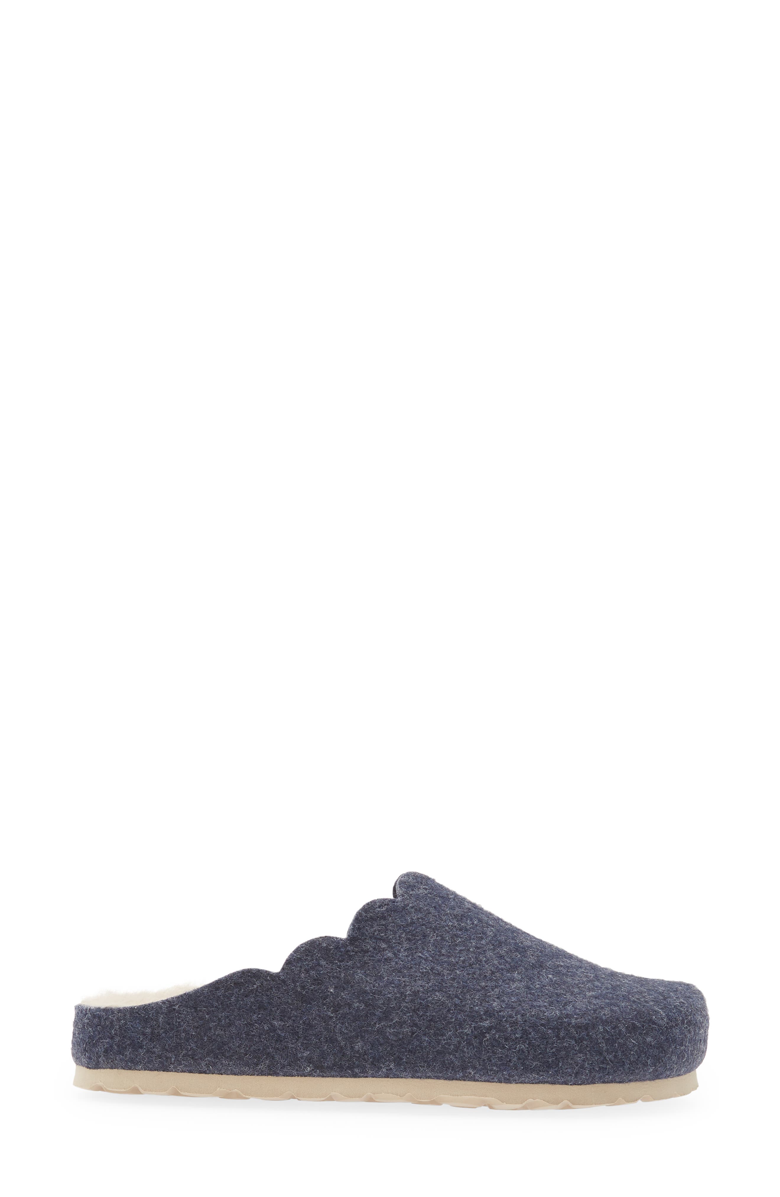 Toni Pons Laos Faux Fur Wool Blend Slipper, Alternate, color, Blau Blue