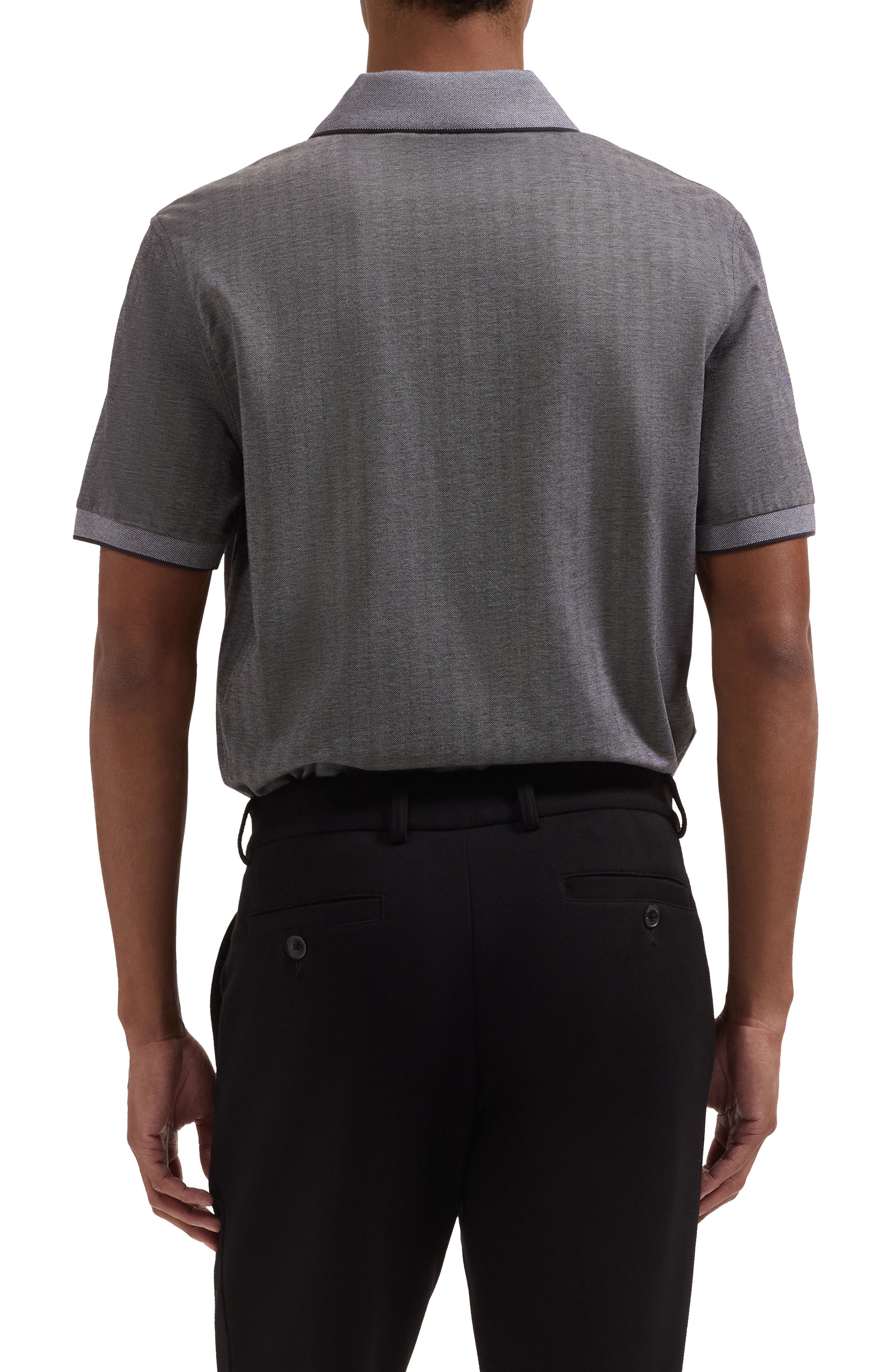 Tipped Johnny Collar Polo - image 2