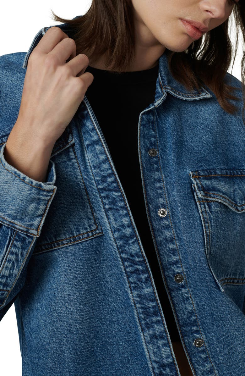 Joe's The Katrina Denim Shirt Jacket, Alternate, color, Wait A Minute