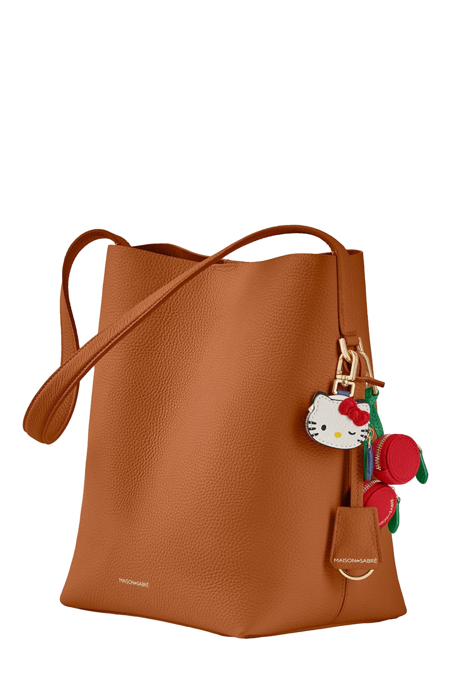 The Bucket Soft Tote, Alternate, color, Pecan Nude