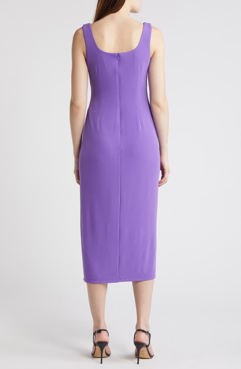 Anne Klein Square Neck Sleeveless Dress, Alternate, color,