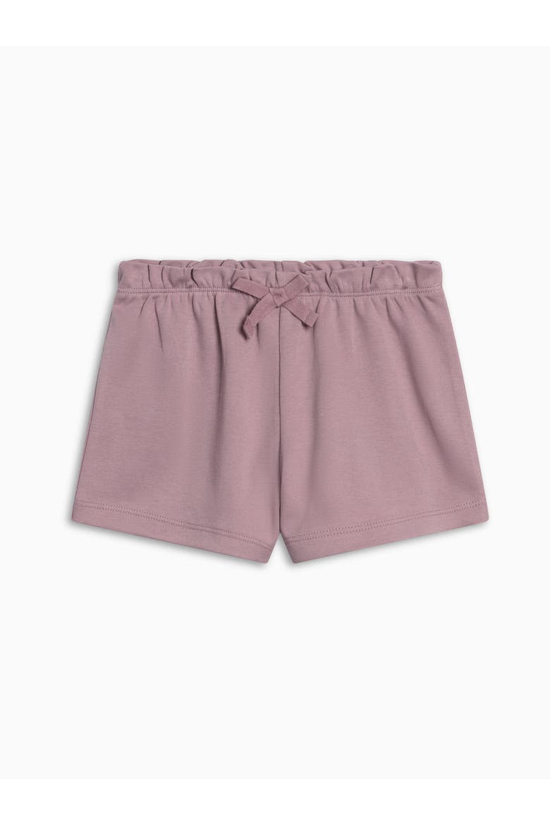 Organic Fay Ruffle Shorts, Alternate, color, Fog