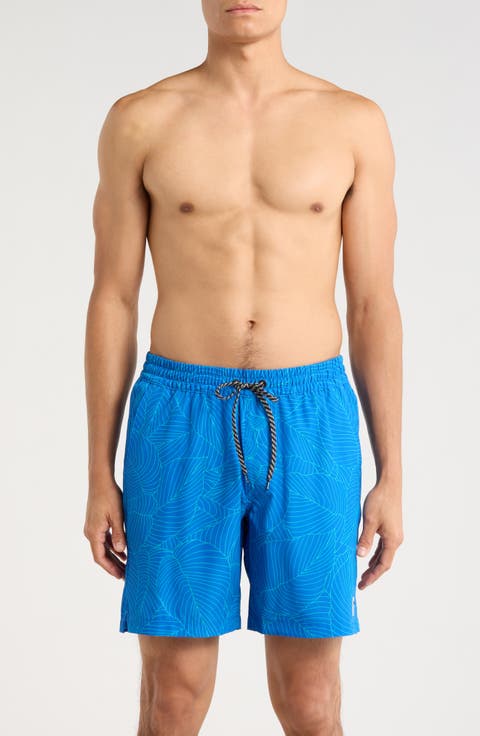 Botanic Lines Volley Swim Shorts