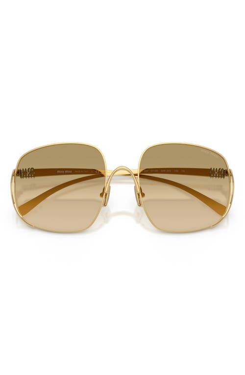 Miu Miu Mu A57s 57mm Gradient Square Sunglasses