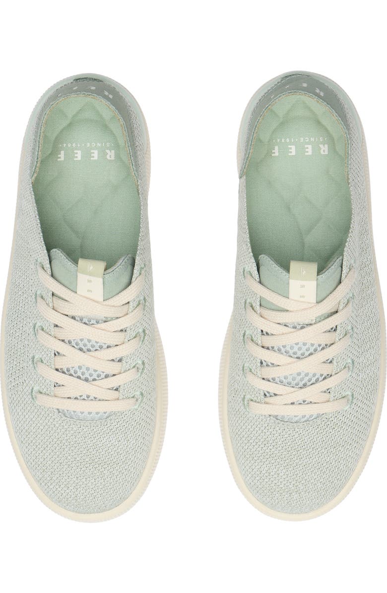 Reef Neptune Knit Sneaker, Alternate, color, Sage Heather