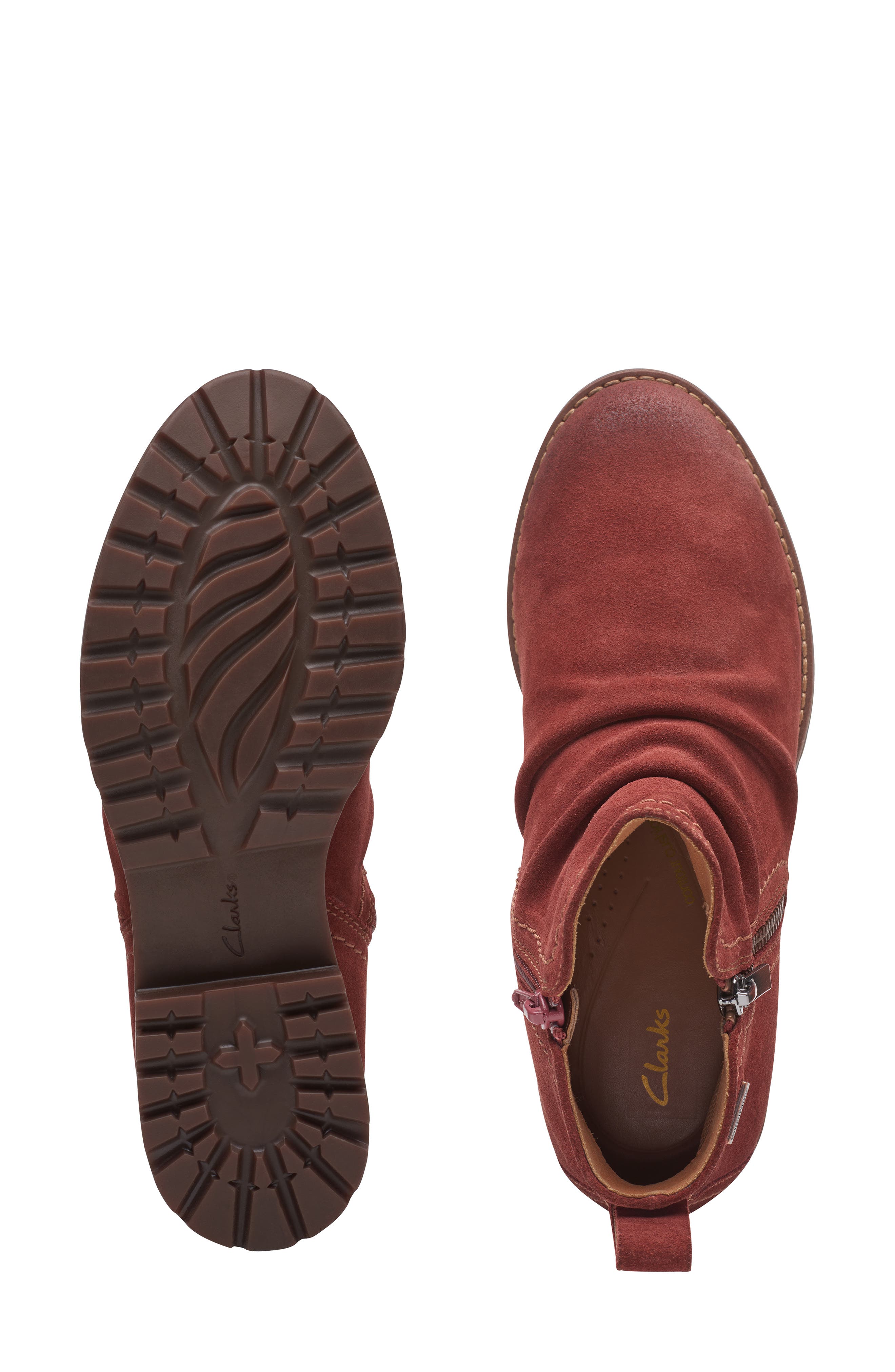 Clarks<sup>®</sup> Aspra Walk Waterproof Bootie, Alternate, color, 