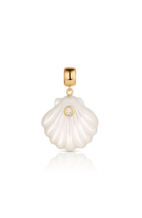 Coquille Mother of Pearl Charm