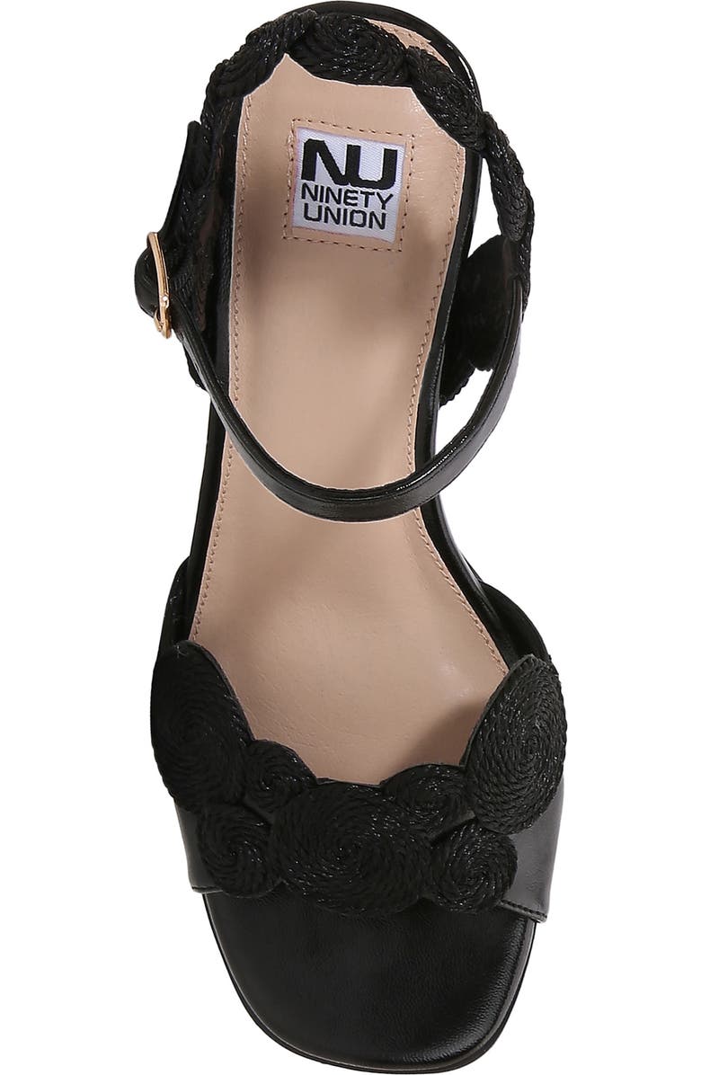 NINETY UNION Valerie Sandal, Alternate, color, Black