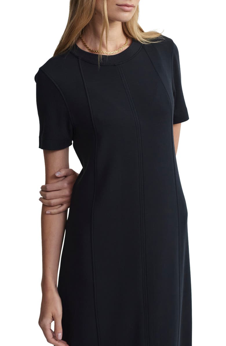 Varley Hattie Seam Maxi Dress, Alternate, color, Black