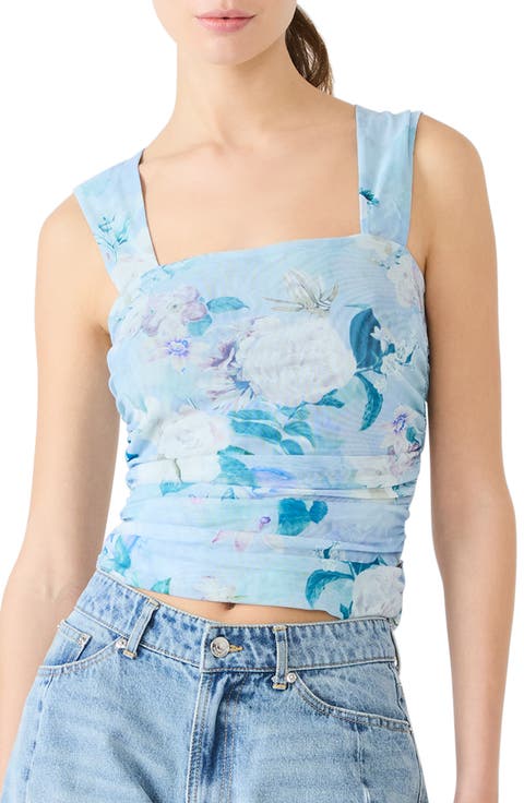 Rory Floral Square Neck Top