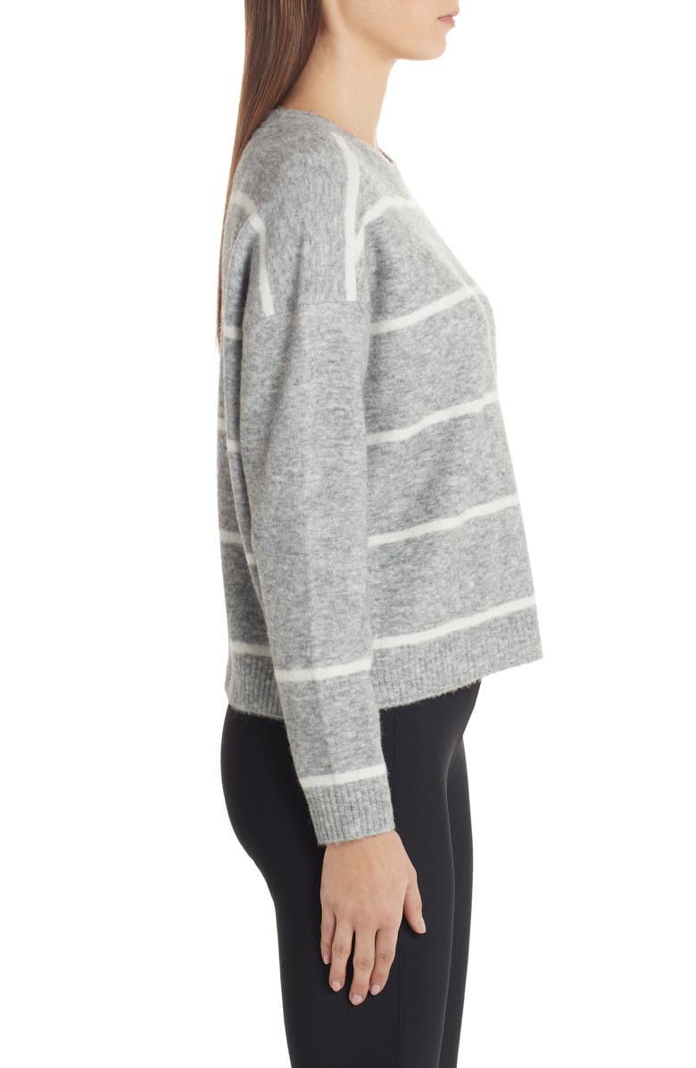 Moncler Stripe Sweater, Alternate, color,