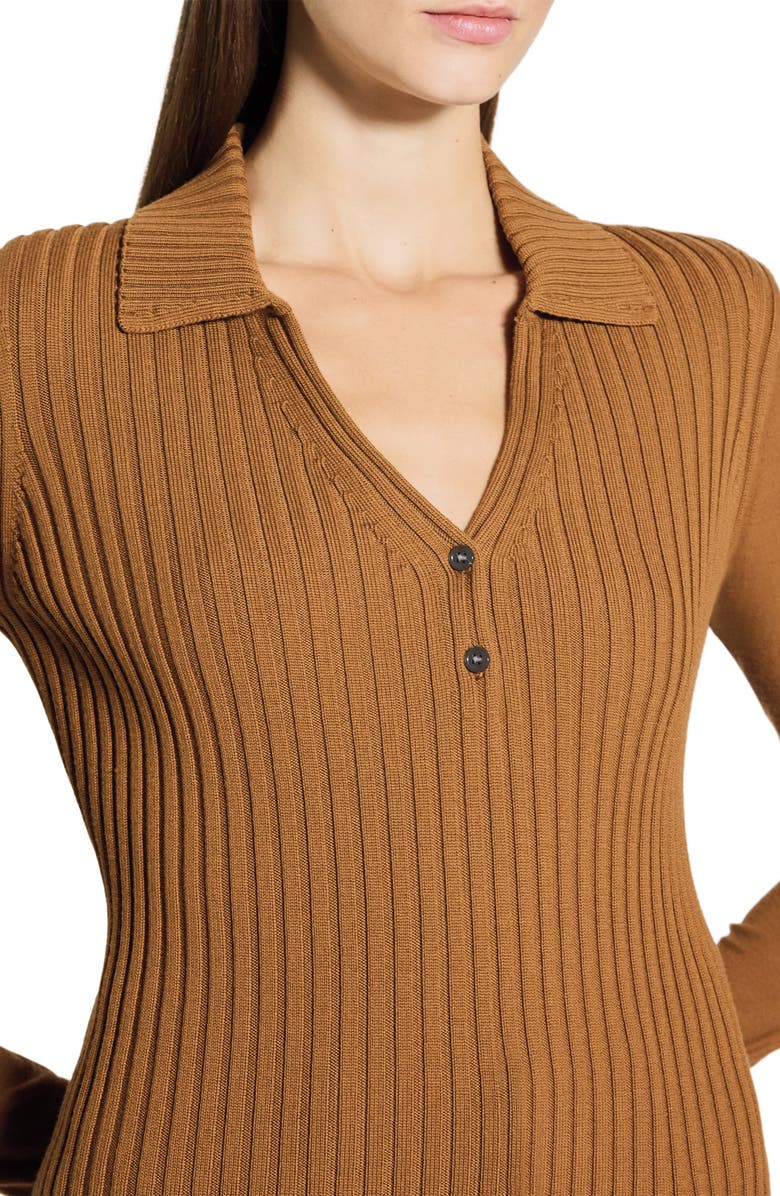 Theory Merino Wool Knit Shirt, Alternate, color, 