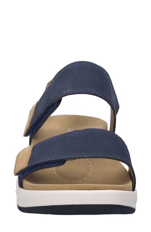 Josef Seibel Estelle Slingback Platform Sandal In Ocean