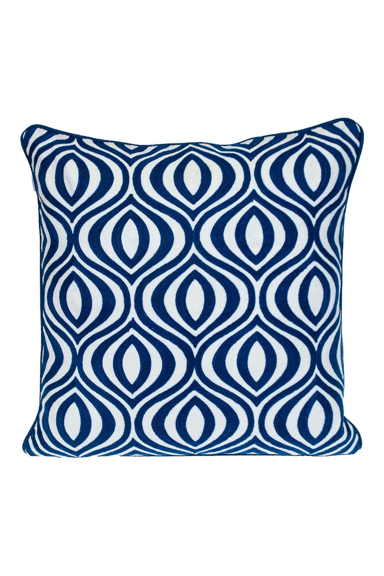 Altia Throw Pillow, Main, color, BLUE