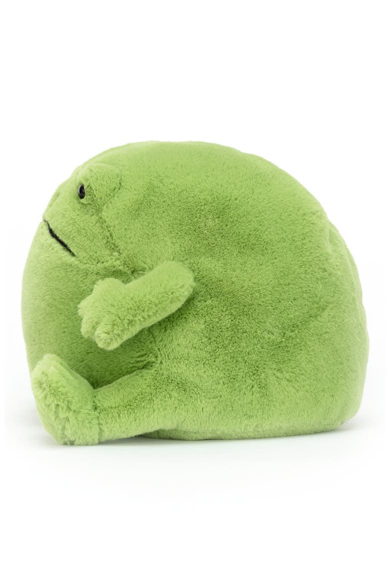 5-Inch Ricky Rain Frog Stuffed Animal, Alternate, color, GREEN