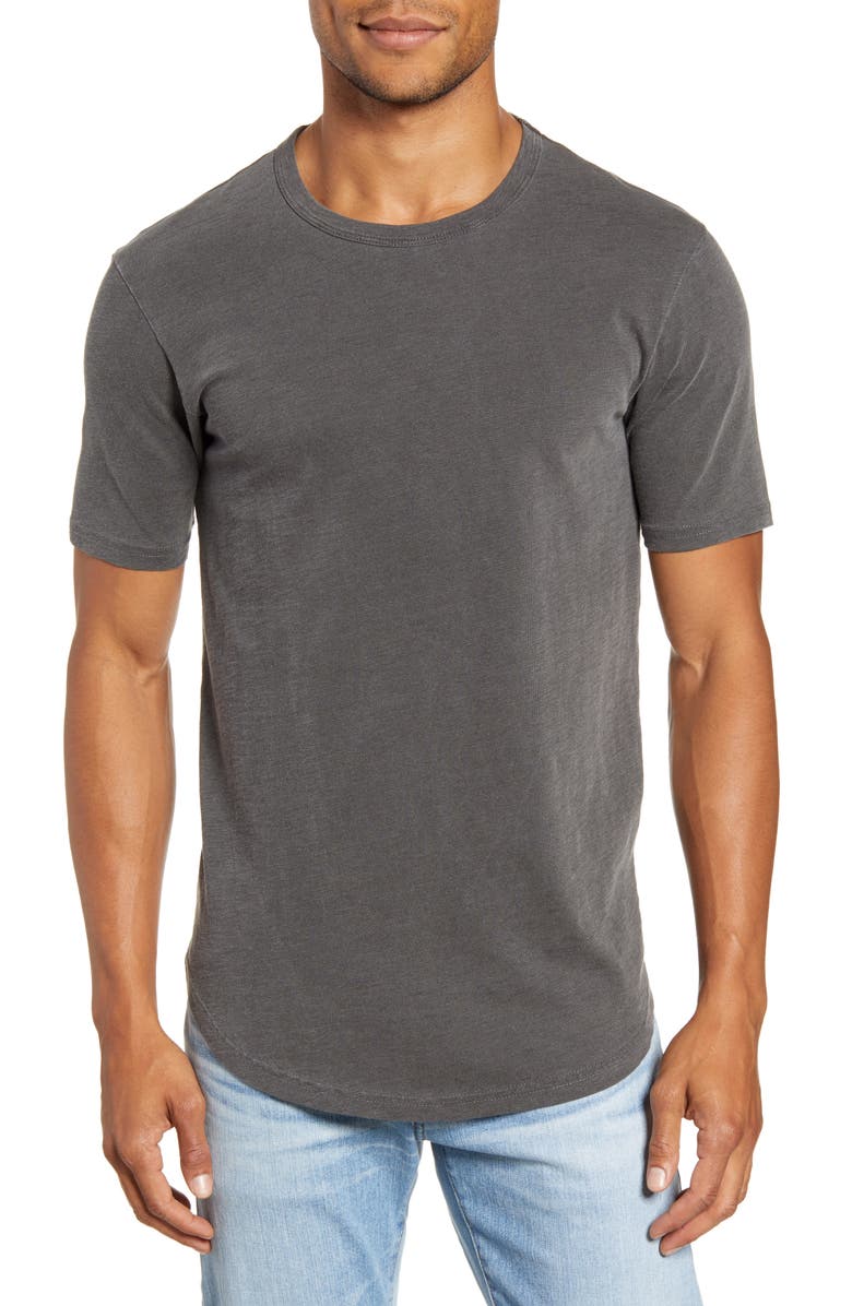 Goodlife Sun Faded Slub Scallop Crew T-Shirt, Main, color, 