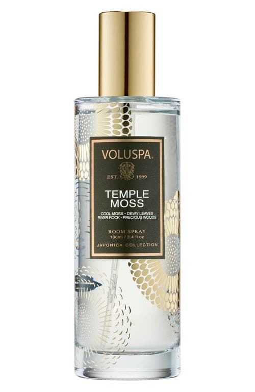 Voluspa Temple Moss Room Spray In Transparent